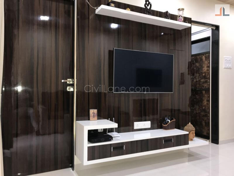 Portfolio Civillane, Simple Tv Unit Design For Living Room India