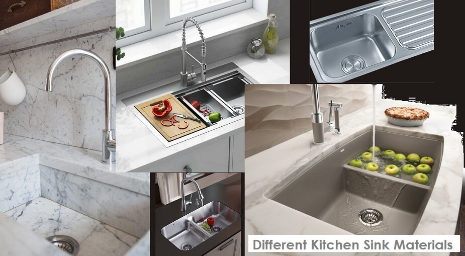 Different Types of Kitchen Sink Materials India