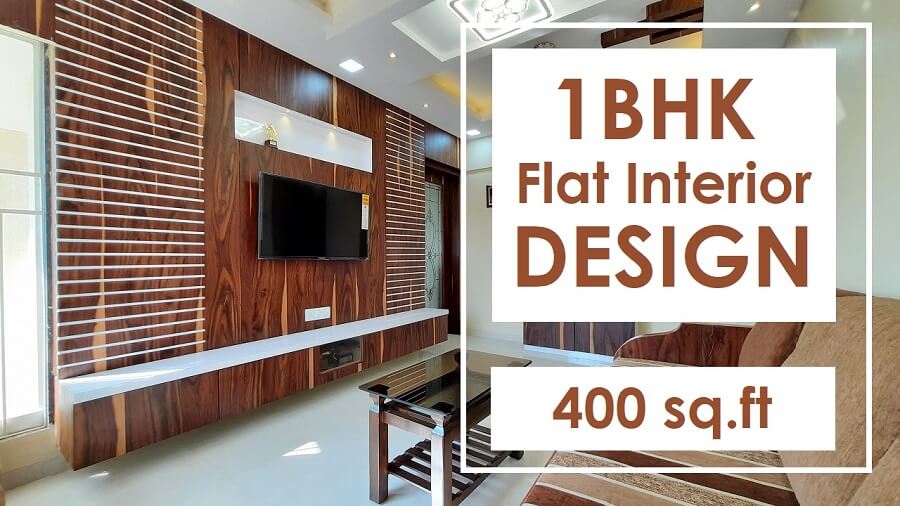 1BHK flat interior design Matunga Mumbai