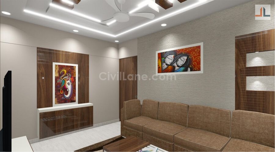 1 Bhk Flat Interior Design Matunga Mumbai Civillane