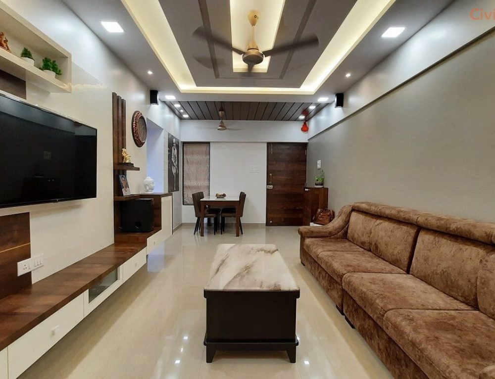 2 BHK Interior Design Cost In Pune | CivilLane