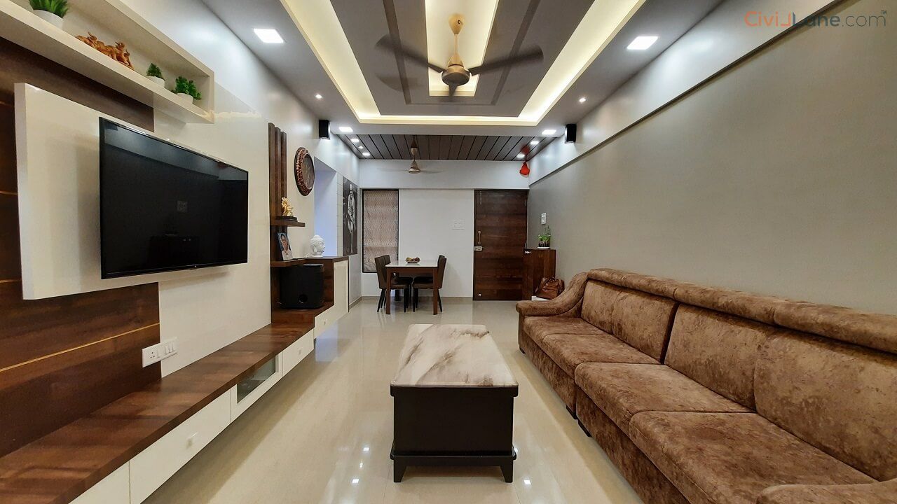 Cost of 3BHK Apartment Interior Design | CivilLane