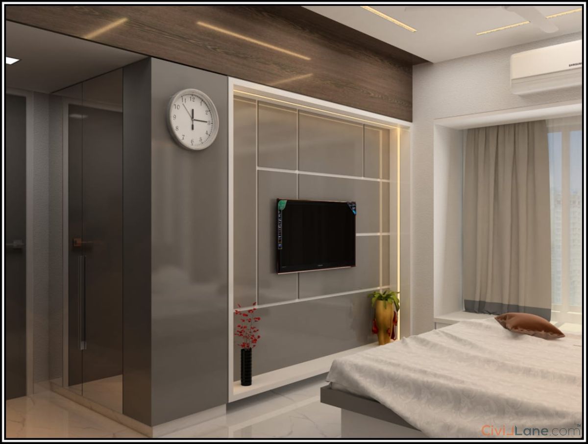 1 BHK Flat Interior Design Cost In Surat