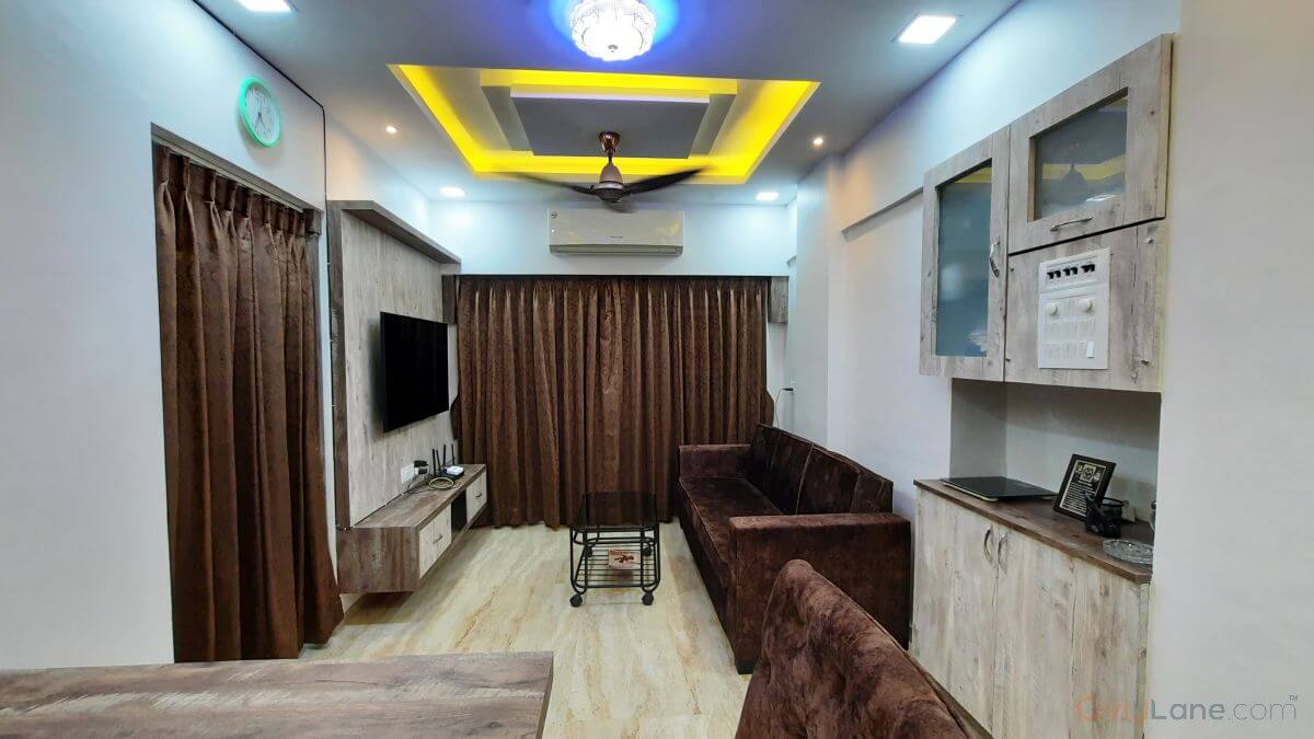 1 BHK Interior Design Cost In Mumbai