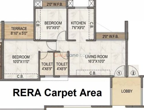 What is Carpet Area as per RERA act
